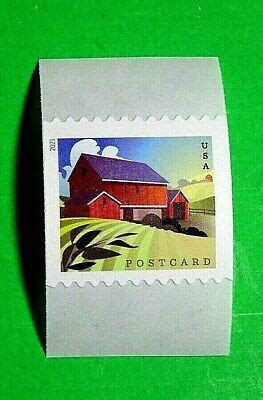 Barns Spring Barn Postcard Rate C Stamp Coil Single W Excess