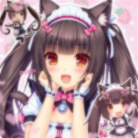 Chocola Icon Kawaiicore Nekopara Repost With Credits In 2023