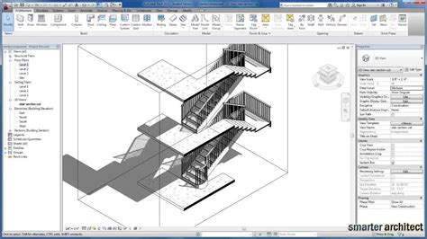 Revit Tutorials Creating Stair By Component YouTube