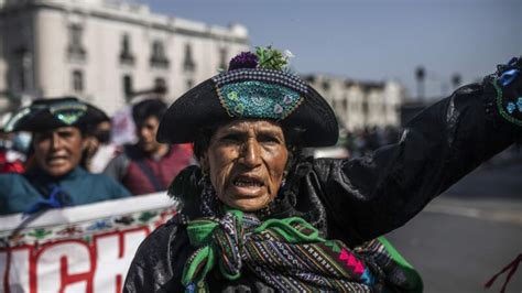 El innombrable racismo en las protestas del Perú Global Voices en Español