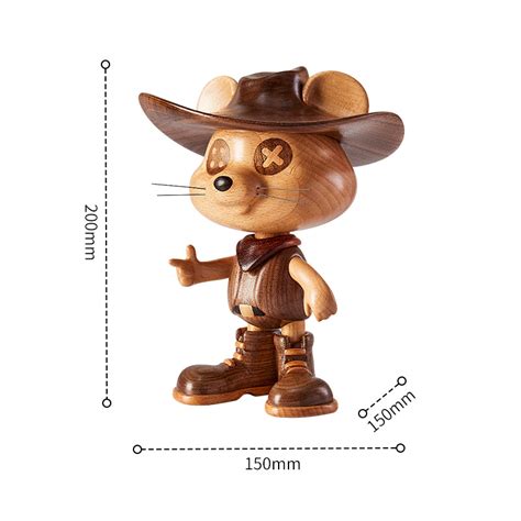 Cowboy Mouse Funnywood
