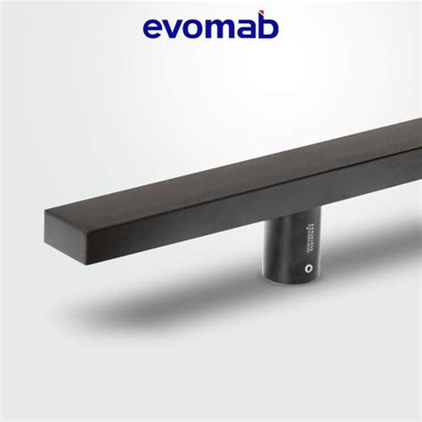 Jual Evomab Pull Handle Minimalis Gagang Pintu Rumah Baut Tembus Black