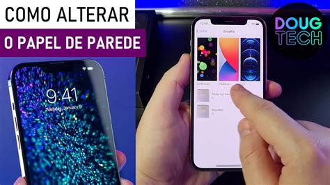 Como Alterar O PAPEL De PAREDE No IPhone YouTube