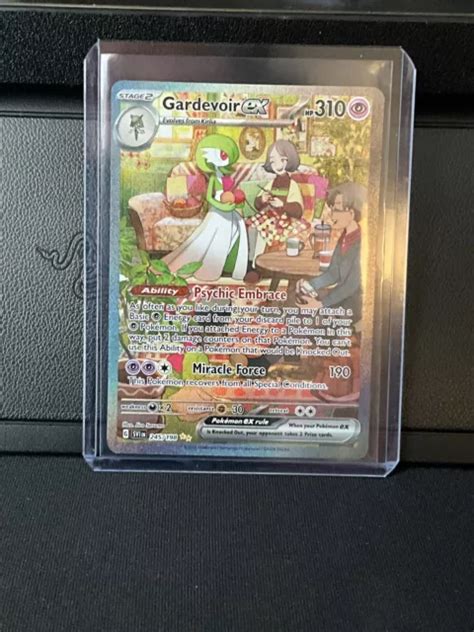 Gardevoir Ex Base S V Illustration Sp Ciale Rare Pok Mon