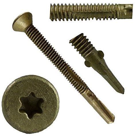 12x2 12 Reamer Tek Torxstar Head Self Drilling Wood To Metal Screws