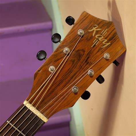 S Kay Fancy Blonde Archtop Guitar