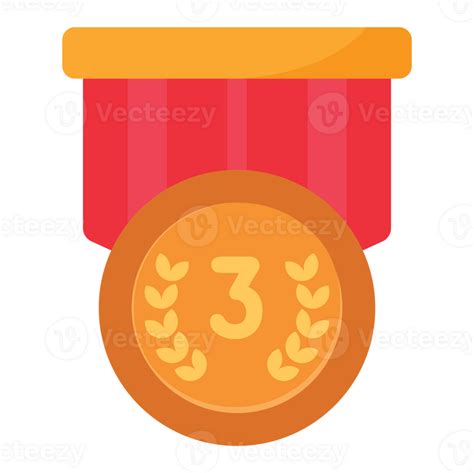 Bronze Badge Achievement Badge 2d Color Illustrations 29205269 Png