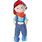 Amazon Haba Nick Soft Boy Doll With Blonde Hair Blue Eyes And Embroidered Face For