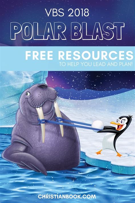 Polar Blast Vbs Free Resources Including Logos Supply Lists