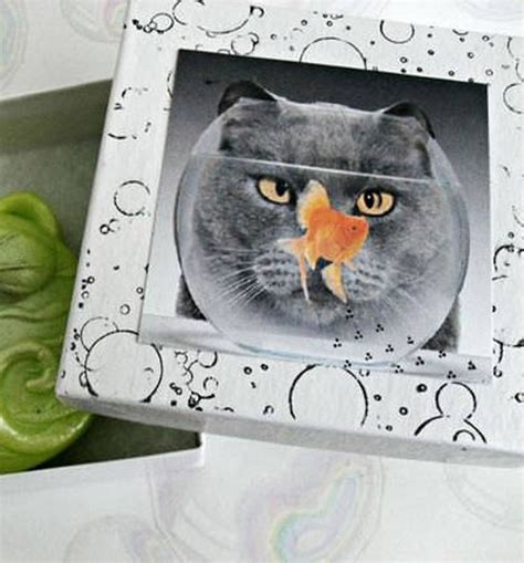 Funny Cat Soap Cat And Fish Soap Hungry Henry Cat Soap Etsy