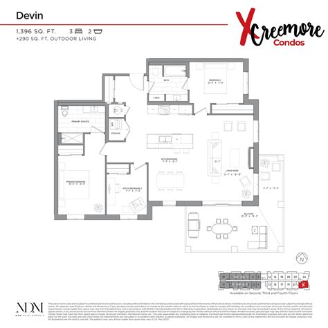 Creemore Condos Devin Floor Plan Creemore On Livabl