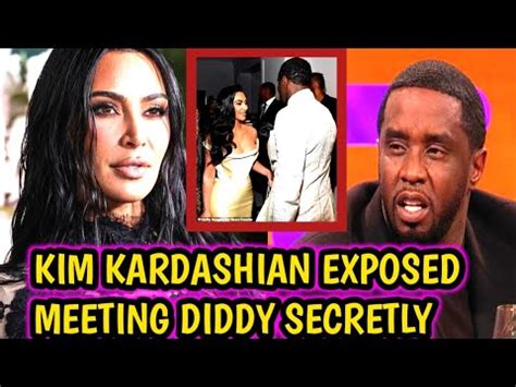 Kim Kardashian ExpOsed OF Having Sëcret Meetings With Diddy As she was