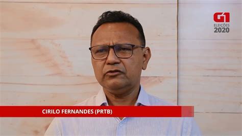 Vídeo Candidato à prefeitura de Macapá Cirilo Fernandes fala