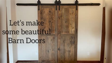 Reclaimed Oak Barn Doors YouTube