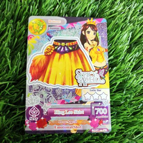 Jual Kartu Aikatsu Non Ori King Leo Skirt Shopee Indonesia