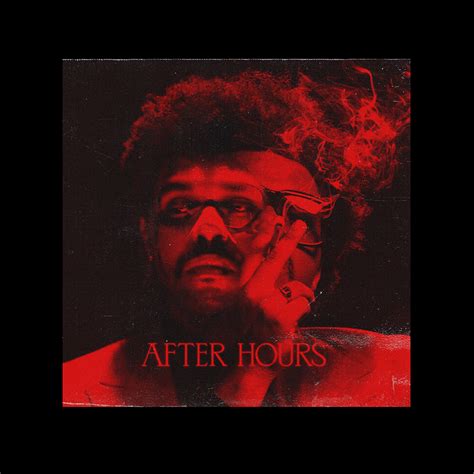 The Weeknd After Hours Concept On Behance