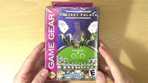 Unboxing Sealed Caesars Palace For Sega Game Gear Youtube