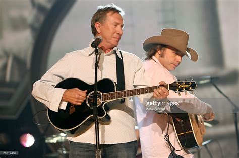 Musician Buddy Alan Owens Buck Owens Son And Dwight Yoakam Perform