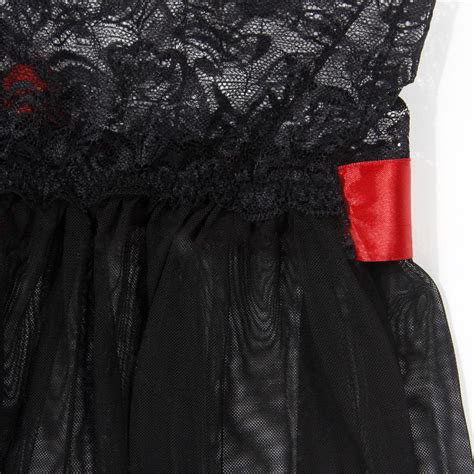 Sexual Lingerie Sex Lace Pajamas See Through Loose Nightdress Female Temptation Pyjamas Erotic