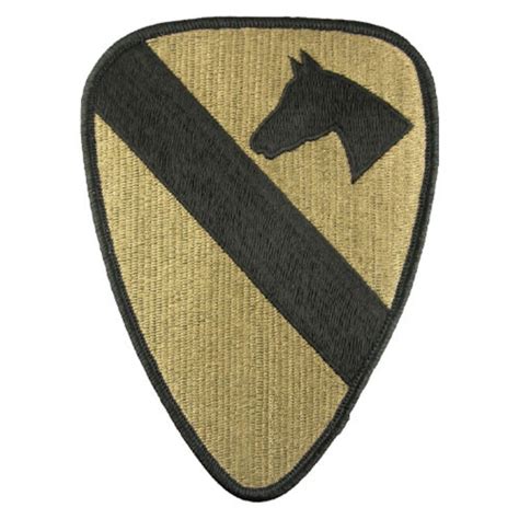 Us Army St Cavalry Division Patch Subdued Etsy