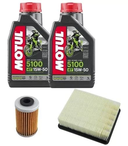 Kit Service Ktm Duke 200 Filtros Aceite Semi Jm Motos