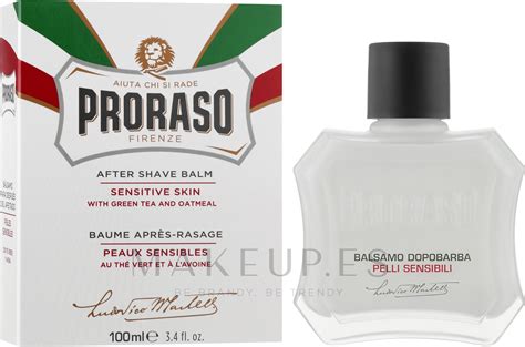 B Lsamo Aftershave Calmante Con Extracto De T Verde Y Avena Proraso