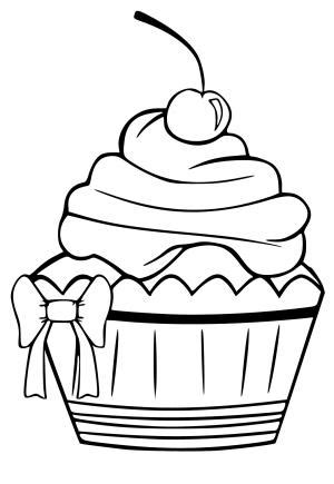 Coloriages Cupcake Imprimer Gratuit Pour Adultes Et Enfants Filles