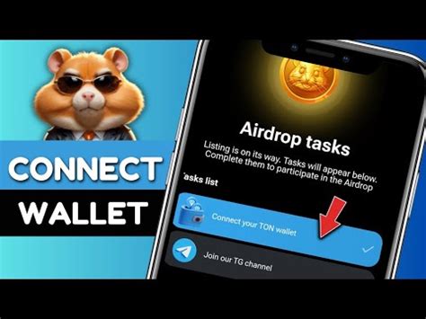 How To Connect TON Wallet To Hamster Kombat YouTube