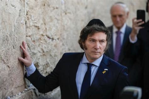 Milei Visits Israel, Plans to Move Embassy to Jerusalem - The New American