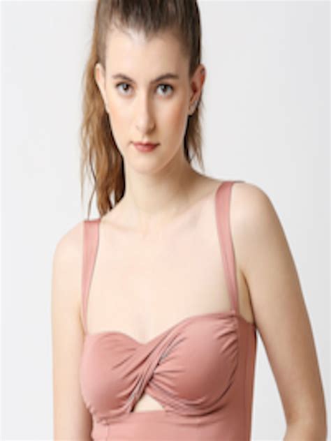 Buy Disrupt Sweetheart Neck Twisted Bralette Crop Top Tops For Women 21606864 Myntra