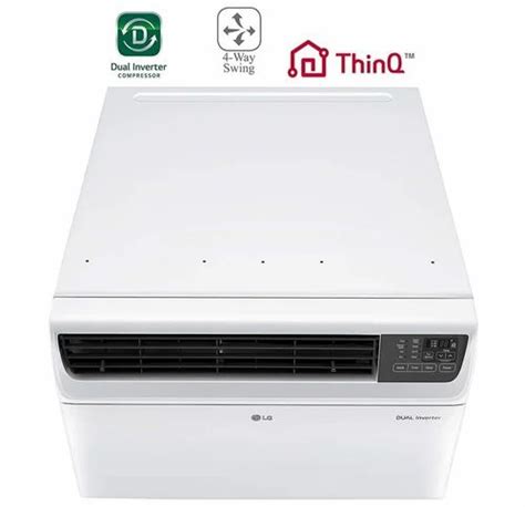 Star Lg Jw Q Wuza Dual Inverter Window Ac For Home Capacity Ton