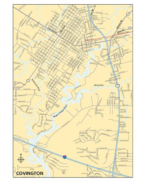 Maps Of St Tammany Parish Covington Slidell And Mandeville