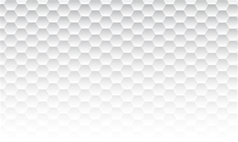 White Hexagon Wallpaper