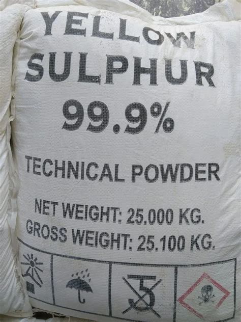 Yellow Sulphur Powder 25 Kg Hdpe Bag At ₹ 38kg In Kahalgaon Id