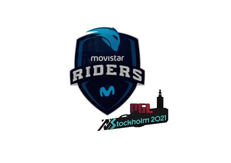 Наклейка Movistar Riders Stockholm 2021 CS GO CS2 Wiki от CS MONEY