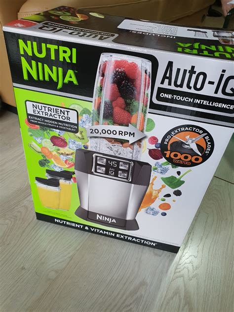 Nutri Ninja Auto Iq Watts Tv Home Appliances Kitchen