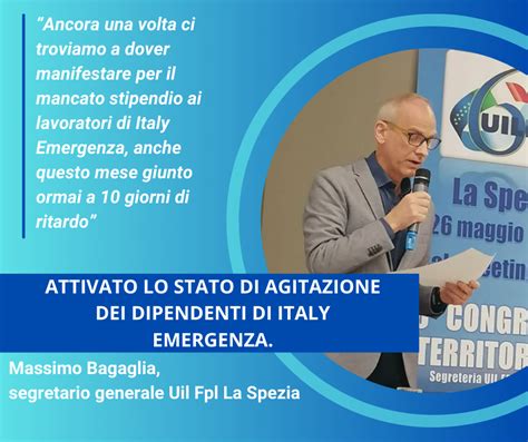 La Spezia Bagaglia Uil Fpl Attivato Lo Stato Di Agitazione Dei