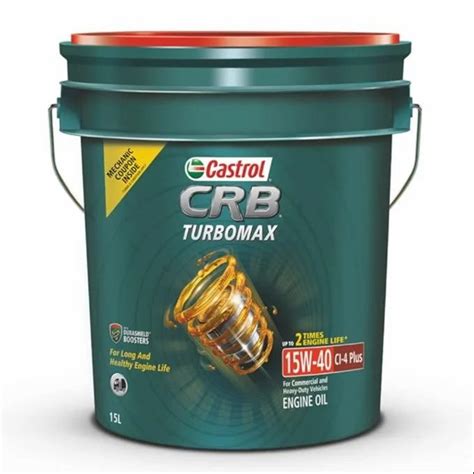 Castrol Turbomax 15W40 CI4 Plus Engine Oil Unit Pack Size Bucket Of