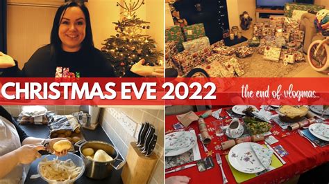 Vlogmas Day Christmas Eve Getting Ready For Father Christmas