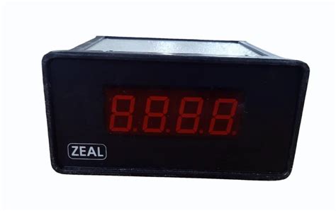 Zeal Single Digital Dc Voltmeter 230v Voltage 2v At Rs 2500piece In