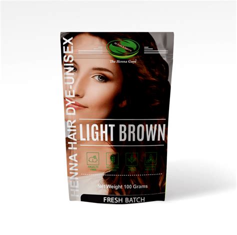 Light Brown Henna Hair Dye L The Henna Guys® L Henna Hair Color