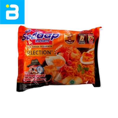 Jual Mie Sedaap Selection Singapore Spicy Laksa G Shopee Indonesia