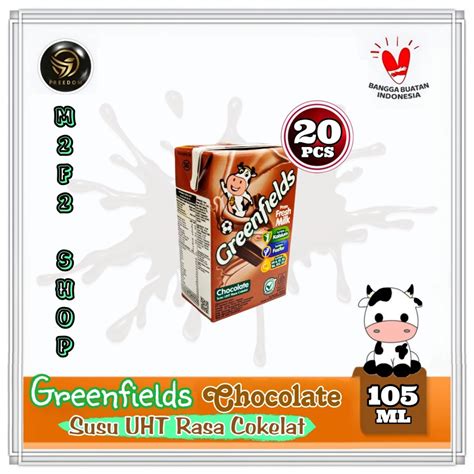 Jual Greenfields Susu Kotak Uht Chocolate Milk Cokelat Ml