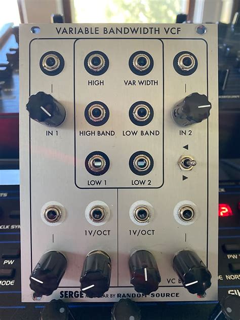 Random Source Serge Variable Bandwidth Vcf Reverb