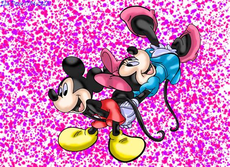 Myszka Miki and Myszka Minnie Love's friends by elapony1m on DeviantArt