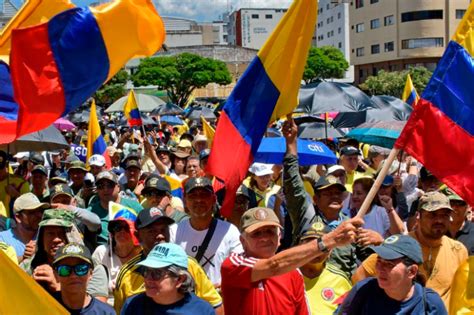 Así avanzan las marchas contra el gobierno del presidente Gustavo Petro