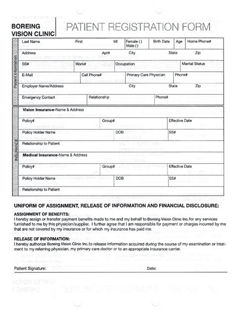 Fillable Online ASSIGNMENT OF BENEFITS AGREEMENT Boreing Vision Fax