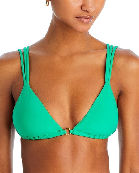 Aqua Swim Triangle Bikini Top 100 Exclusive ShopStyle