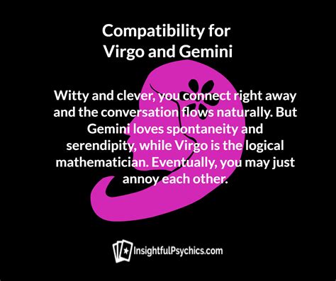 Gemini And Virgo Compatibility Sex Love And Friendship Artofit