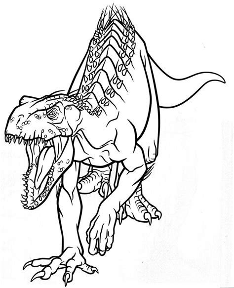 Desenhos Do Indoraptor Para Imprimir E Colorirpintar Pdmrea Porn Hot